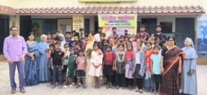 मूक-बधिर बच्चों के चेहरे पर मुस्कान लायी प्रसंजीव फाउंडेशन की होली