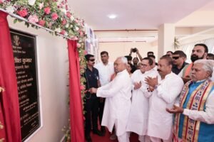 मुख्यमंत्री ने विधायक आवासन योजना अंतर्गत विधान परिषद् अतिथि निवास का किया शुभारंभ