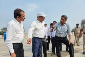 मुख्य सचिव प्रत्यय अमृत ने कच्ची दरगाह–बिदुपुर गंगा सेतु परियोजना कार्य का लिया जायजा